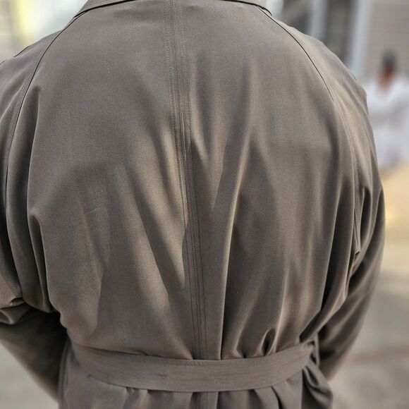 Ralph Lauren Brown Trench Coat for Men with Removable Liner, Pre-owned - Picture 7 of 15